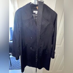 Via Spiga Black Trench Coat